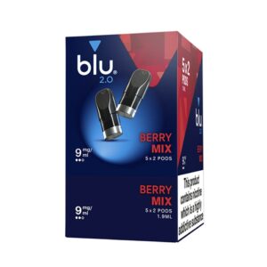 Blu 2.0 Berry Mix E Liquid Pods - 5 Boxes