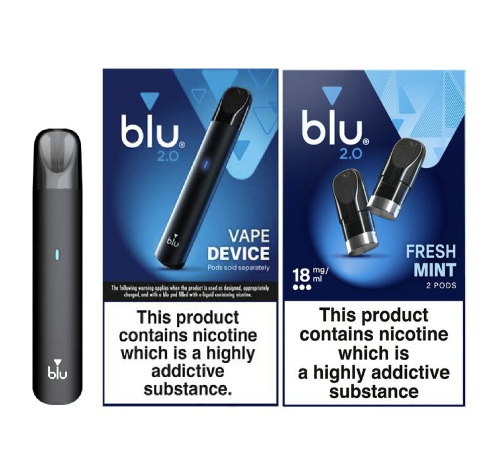 Blu 2.0 Fresh Mint Starter Bundle
