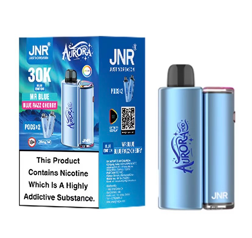 JNR Aurora 30K Blue Razz Cherry Prefilled Pod Kit