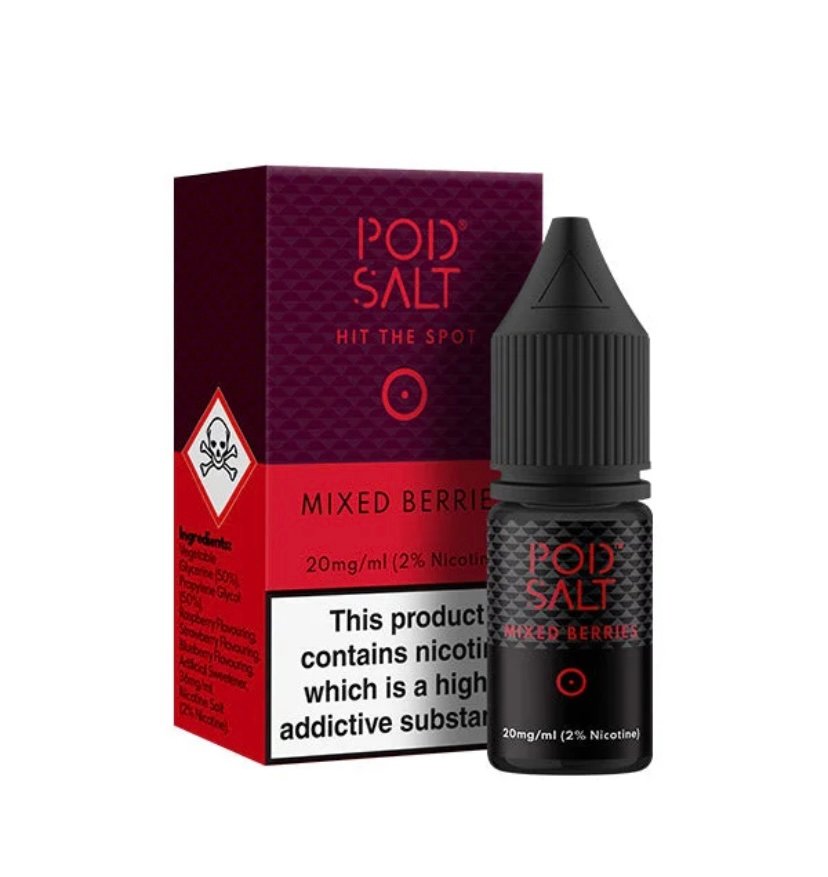 Pod Salt Core Mixed Berries Nic Salt E-Liquid