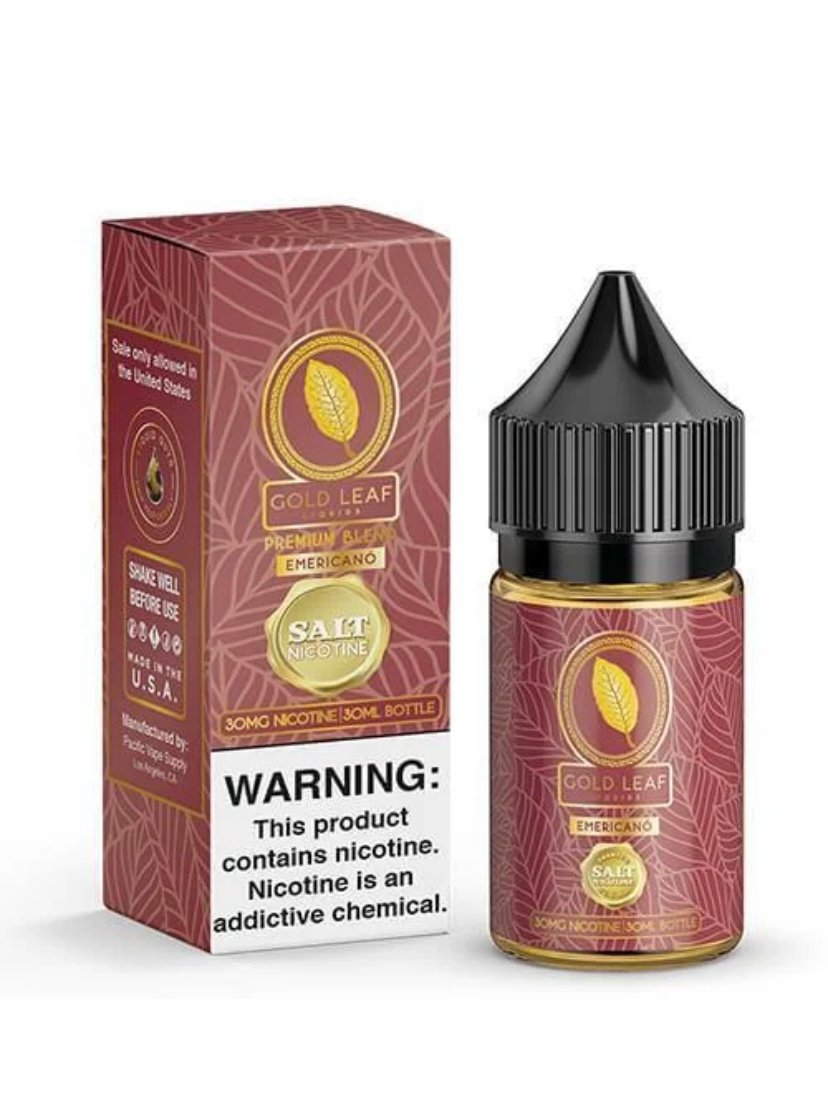 Emericano Salt Nic by Gold Leaf E-juice 30ml