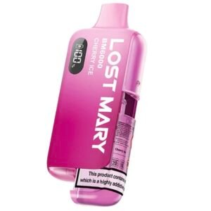 Lost Mary BM6000 Refillable Vape Kit-Cherry Ice
