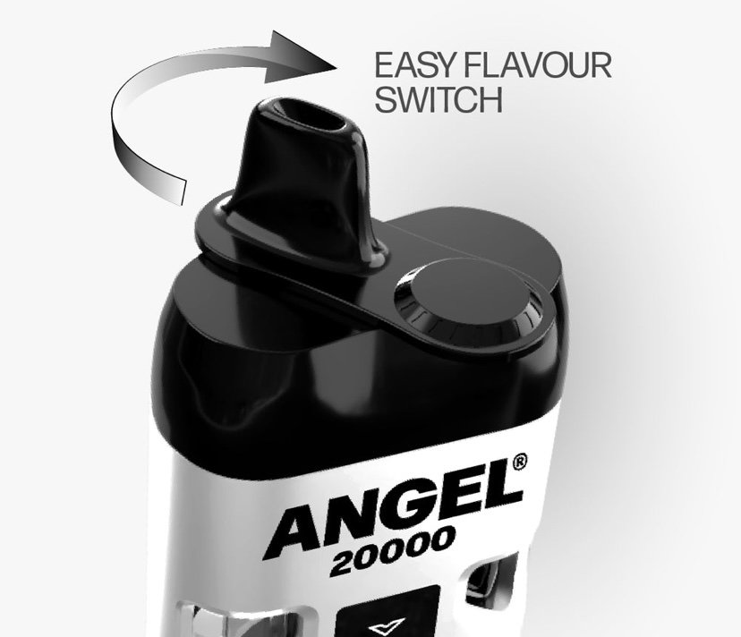 Vendor:ANGEL® 20000 KIT White Edition 2x (2ml + 10ml) Fresh Menthol Mojito, Lemon & Lime - Image 4