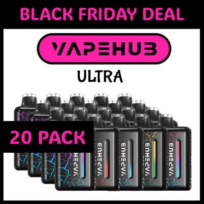 20 PACK – VAPEHUB ULTRA – 20000 PUFFS