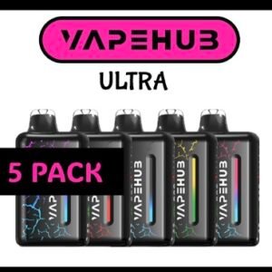 5 PACK – VAPEHUB ULTRA – 20000 PUFFS