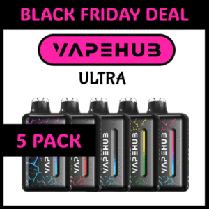 5 PACK – VAPEHUB ULTRA – 20000 PUFFS
