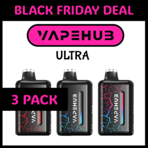 3 PACK – VAPEHUB ULTRA – 20000 PUFFS